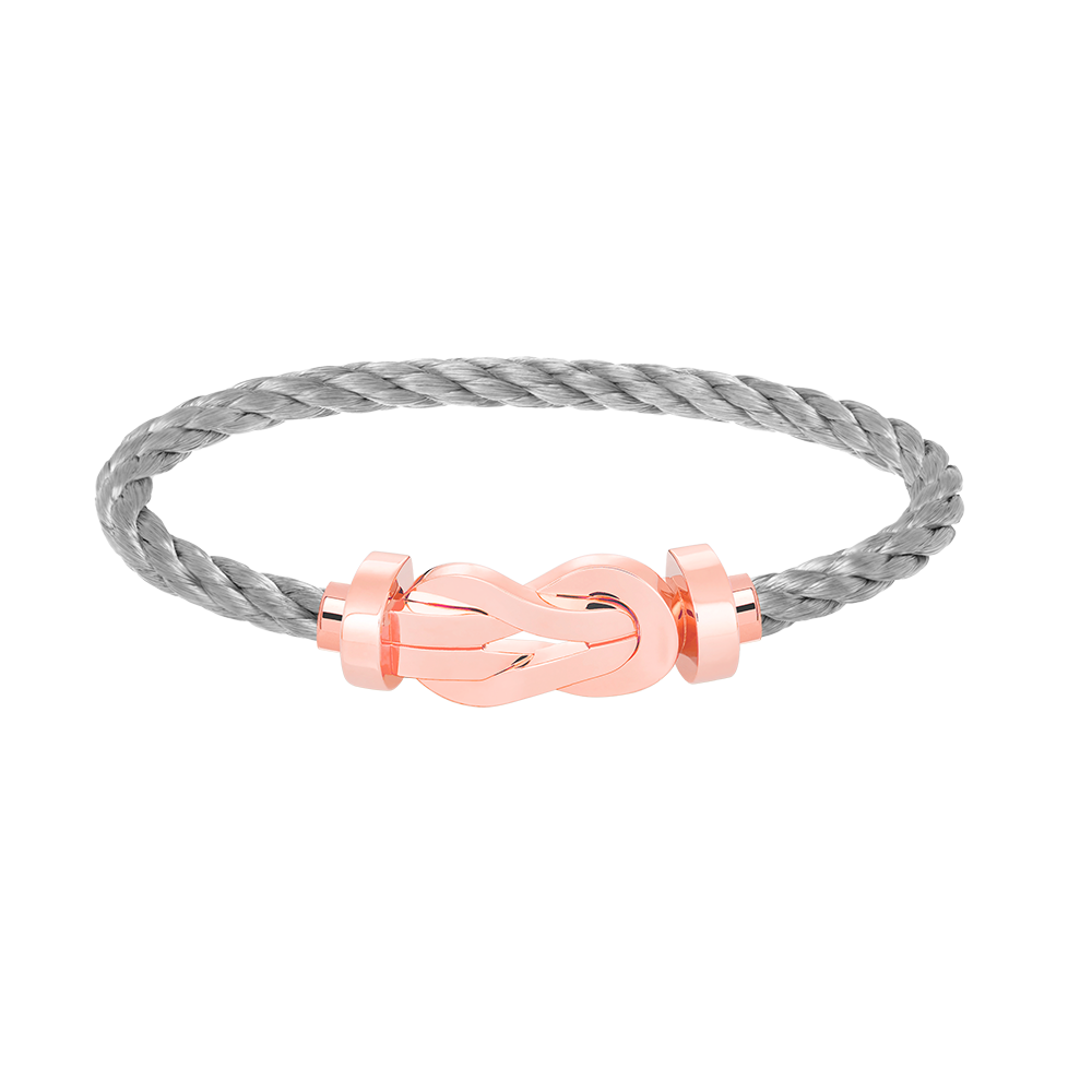 [Stellar Jewelry]CHANCE LARGE 8 FIGURE BUCKLE NO DIAMOND BRACELET ROSE GOLD