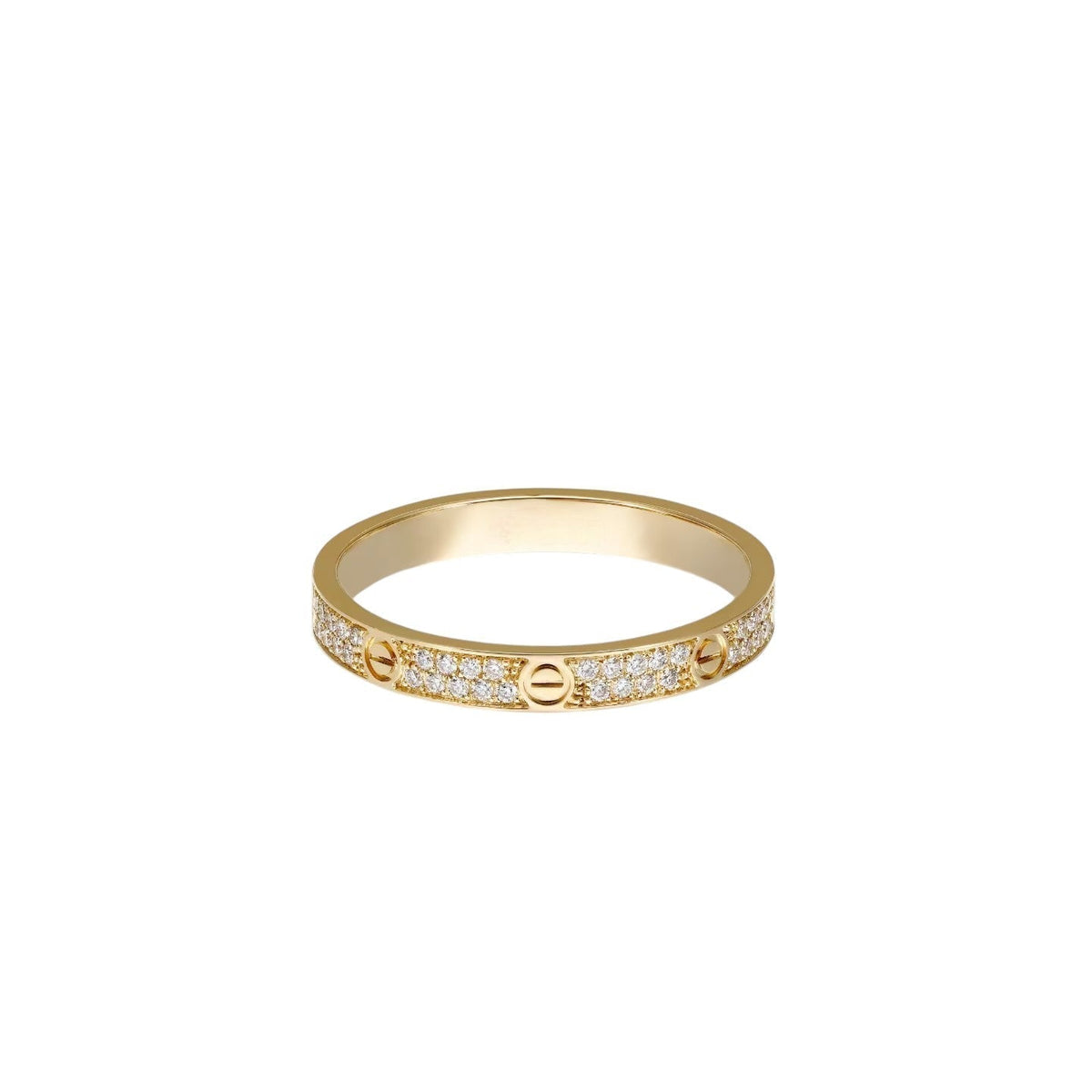 [Stellar Jewelry]LOVE RING 2.65MM DIAMOND