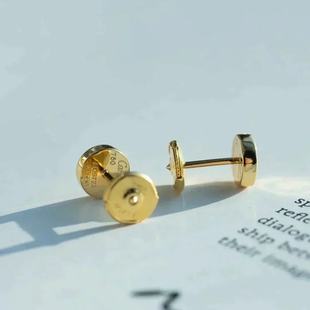 [Stellar Jewelry]LOVE EARRINGS GOLD 10MM