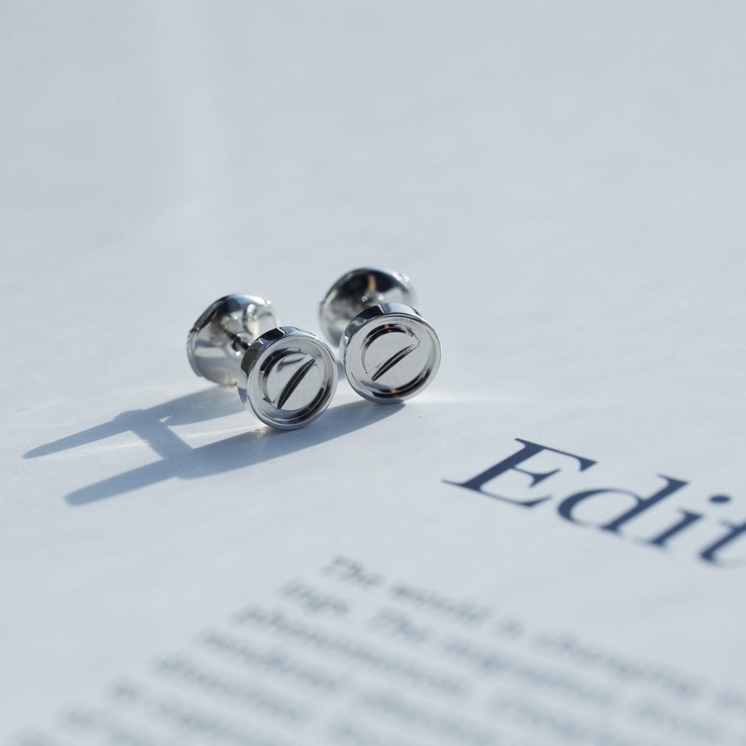 [Stellar Jewelry]LOVE EARRINGS SILVER 10MM
