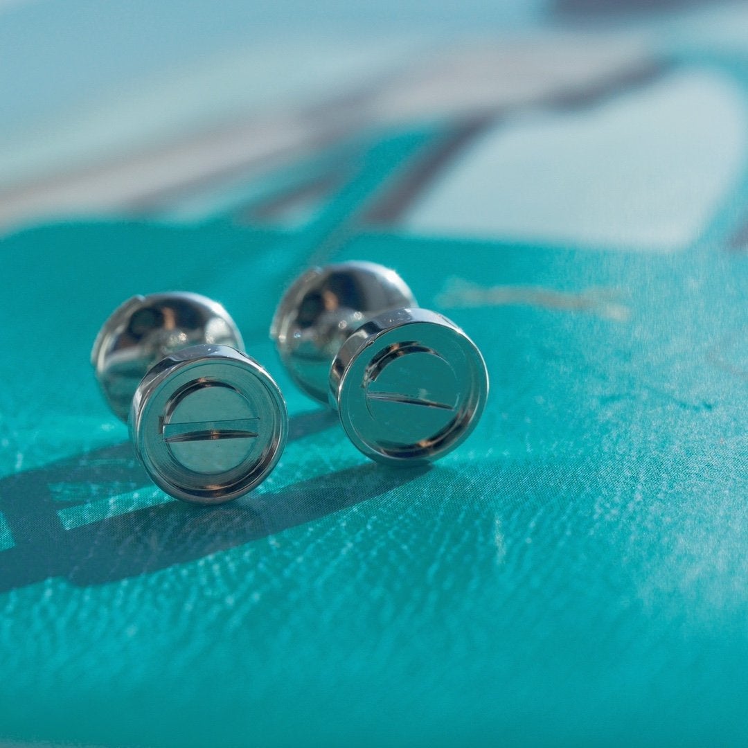 [Stellar Jewelry]LOVE EARRINGS SILVER 10MM