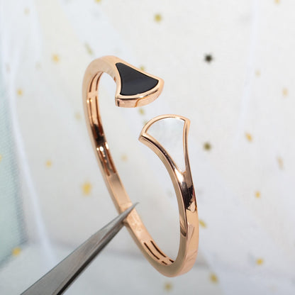 [Stellar Jewelry]DREAM BRACELET OPEN PINK GOLD MOP