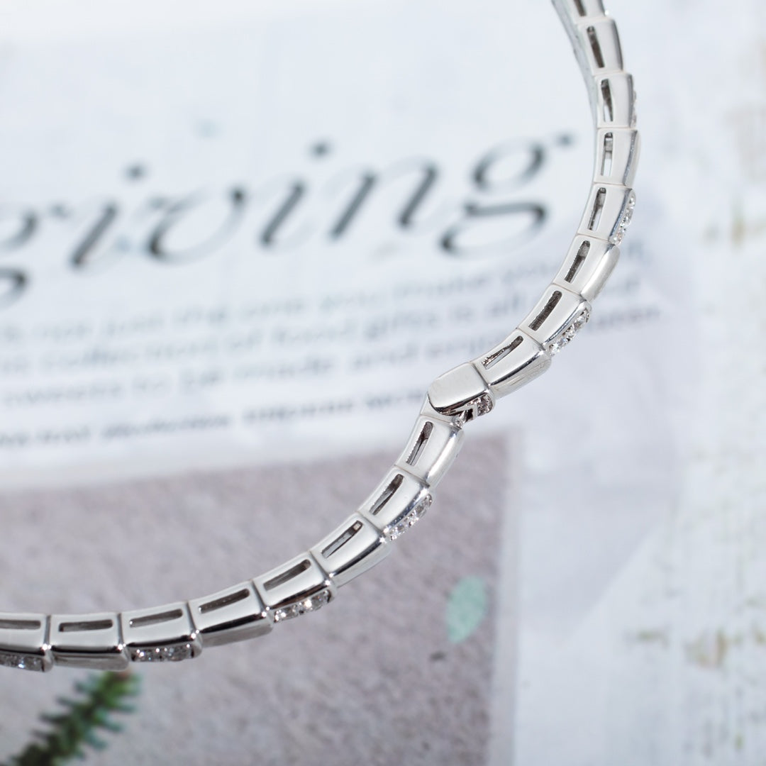 [Stellar Jewelry]SERPENTI BRACELET SILVER DIAMOND