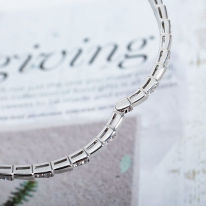 [Stellar Jewelry]SERPENTI BRACELET SILVER DIAMOND
