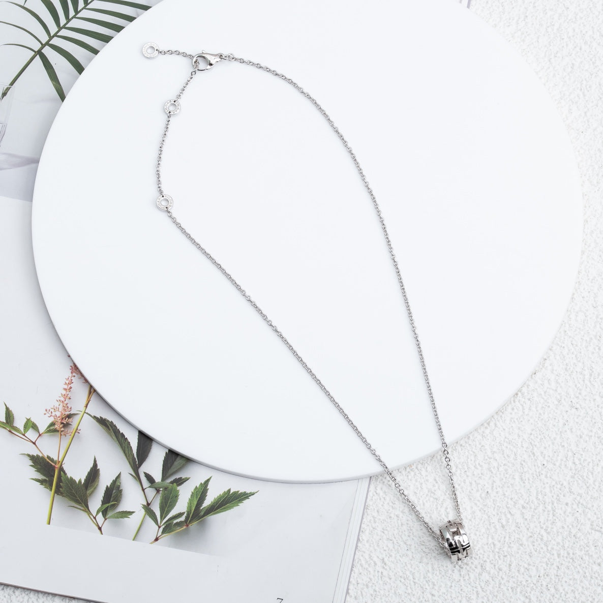 [Stellar Jewelry]PARENTESI NECKLACE SILVER