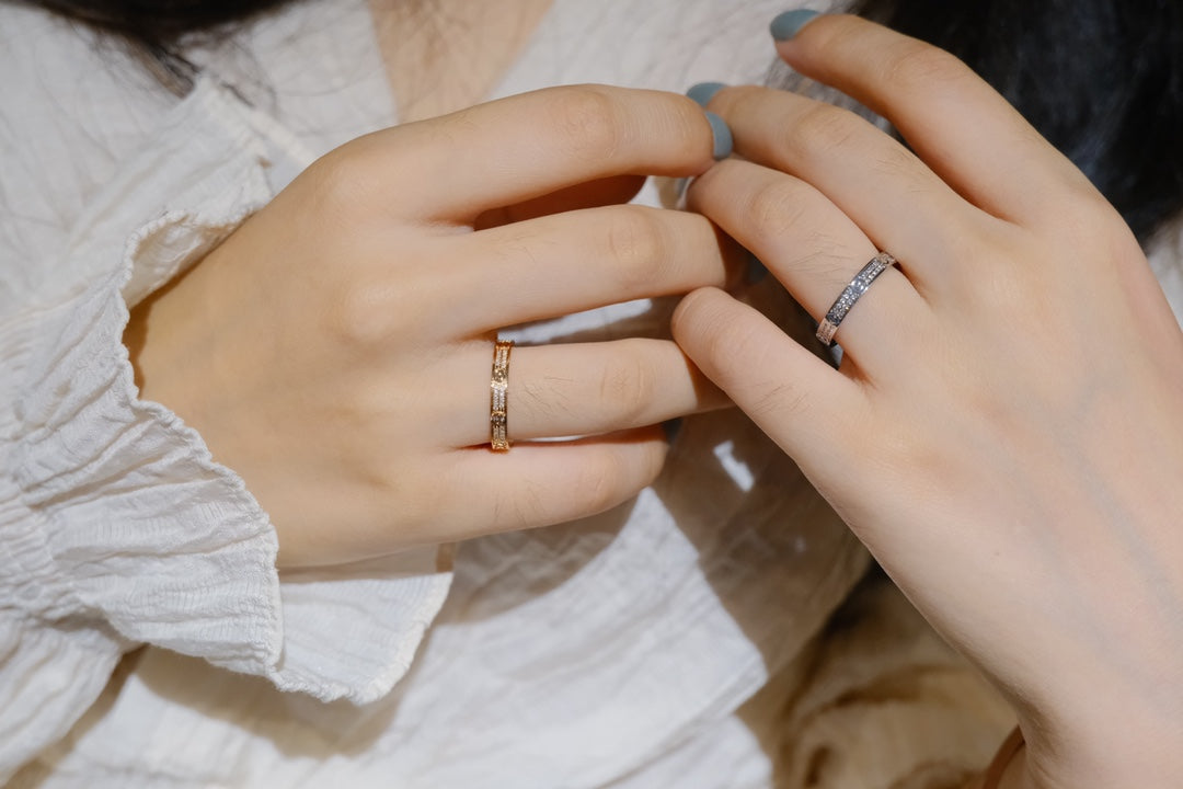 [Stellar Jewelry]LOVE RING 2.65MM DIAMOND