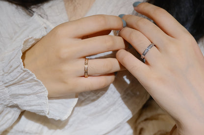 [Stellar Jewelry]LOVE RING 2.65MM DIAMOND