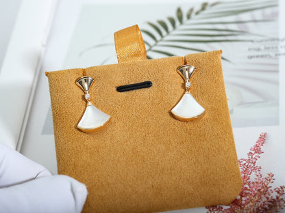 [Stellar Jewelry]DREAM MOP PINK GOLD EARRINGS