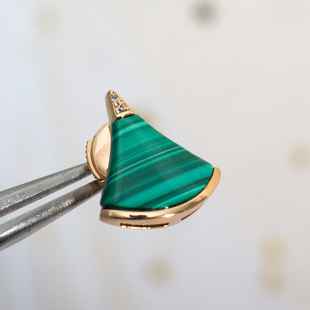 [Stellar Jewelry]DIVAS DREAM EARRINGS PINK GOLD