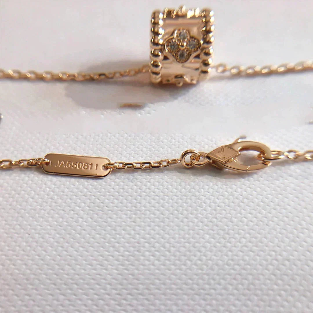 [Stellar Jewelry]PERLEE PEDANT NECKLACE GOLD / ROSE GOLD