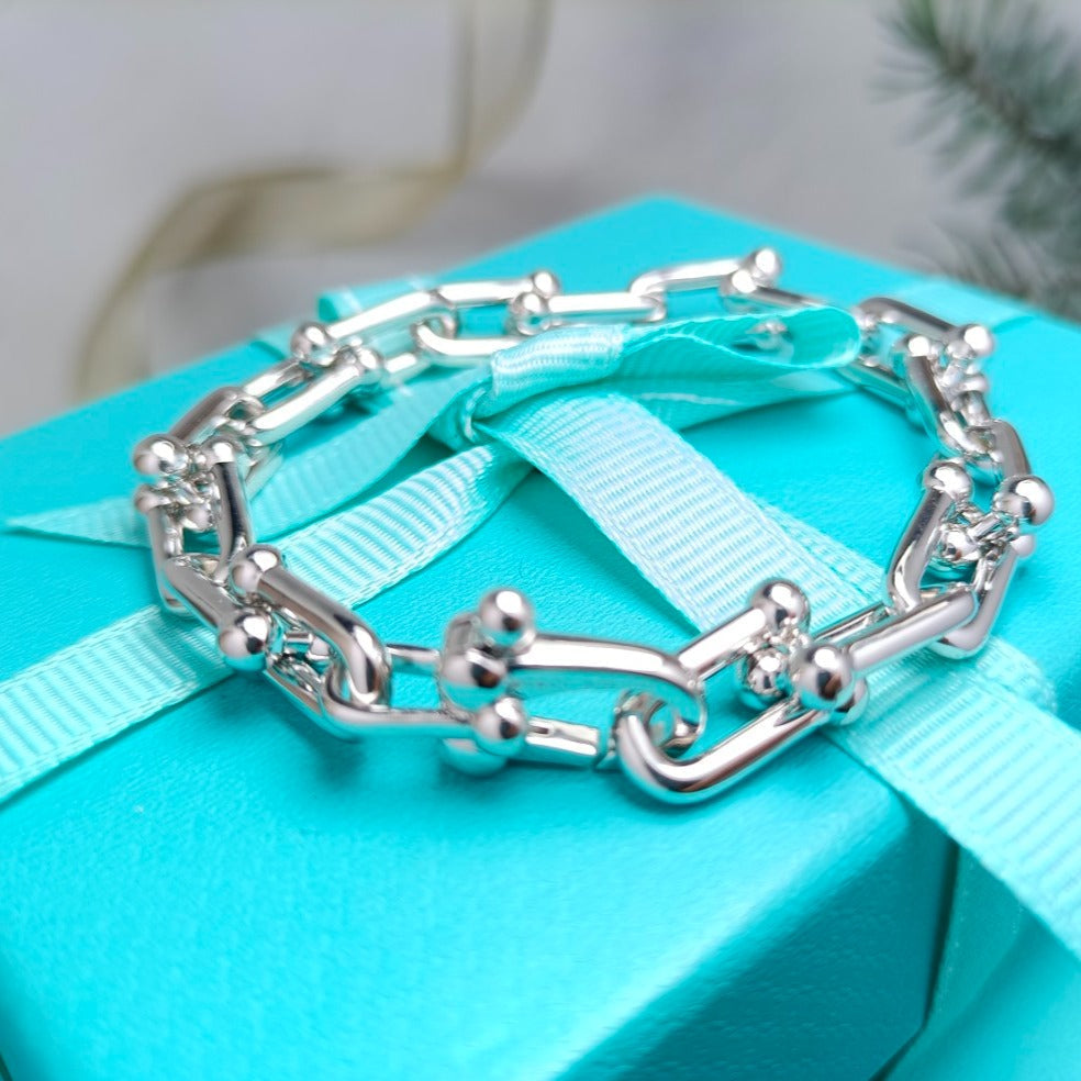 [Stellar jewels]HARDWEAR BRACELET PINK GOLD AND SILVER