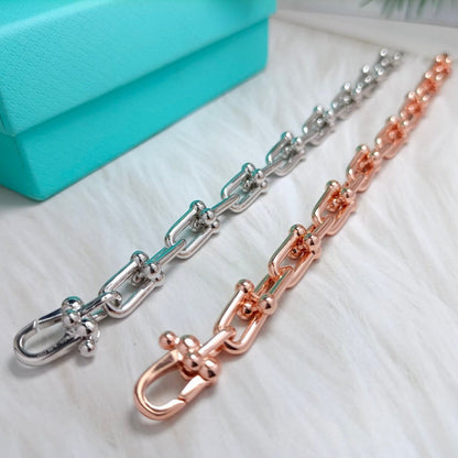 [Stellar jewels]HARDWEAR BRACELET PINK GOLD AND SILVER