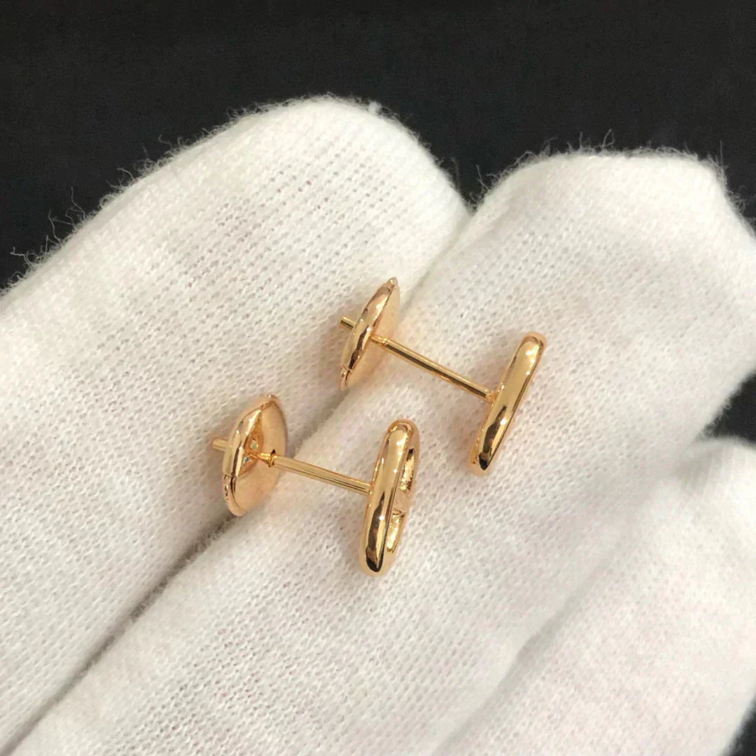 [Stellar Jewelry]CHAINE SMALL EARRINGS GOLD AND SILVER