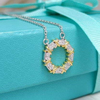 [Stellar jewels]SIXTEEN STONE NECKLACE GOLD