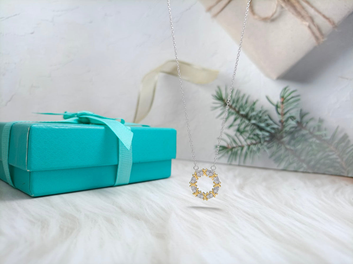 [Stellar jewels]SIXTEEN STONE NECKLACE GOLD
