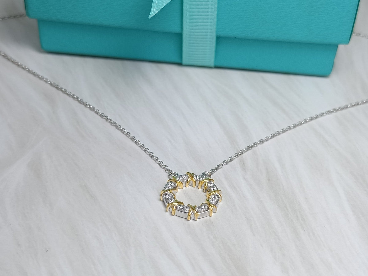 [Stellar jewels]SIXTEEN STONE NECKLACE GOLD