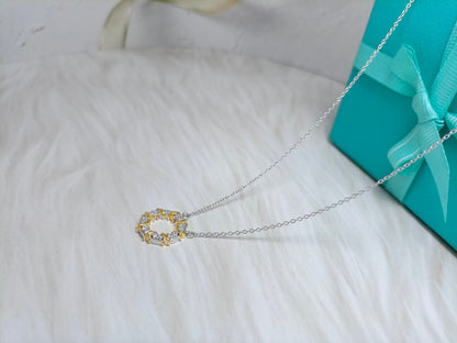 [Stellar jewels]SIXTEEN STONE NECKLACE GOLD