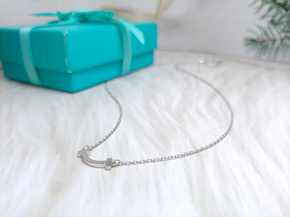 [Stellar jewels]MINI SMILE PEDANT NECKLACE