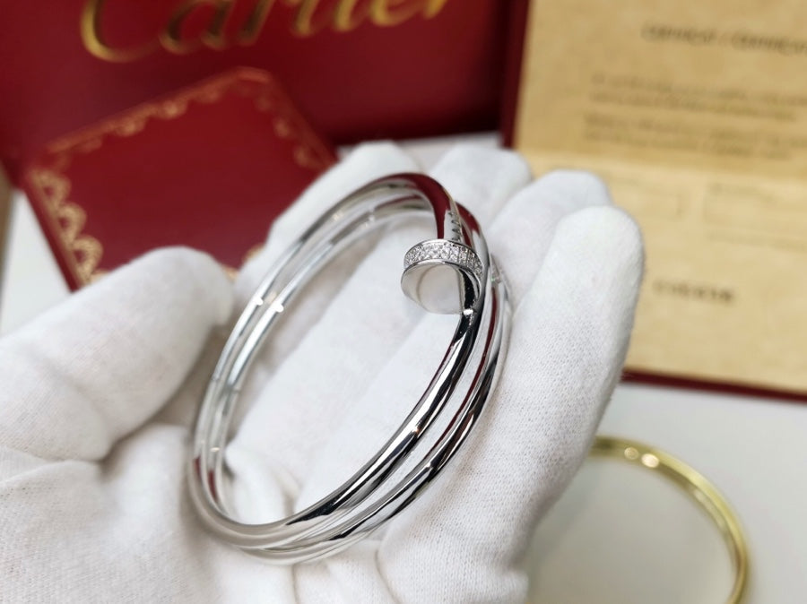 [Stellar Jewelry]JUSTE BRACELET 3.5MM DOUBLE ROW DIAMOND