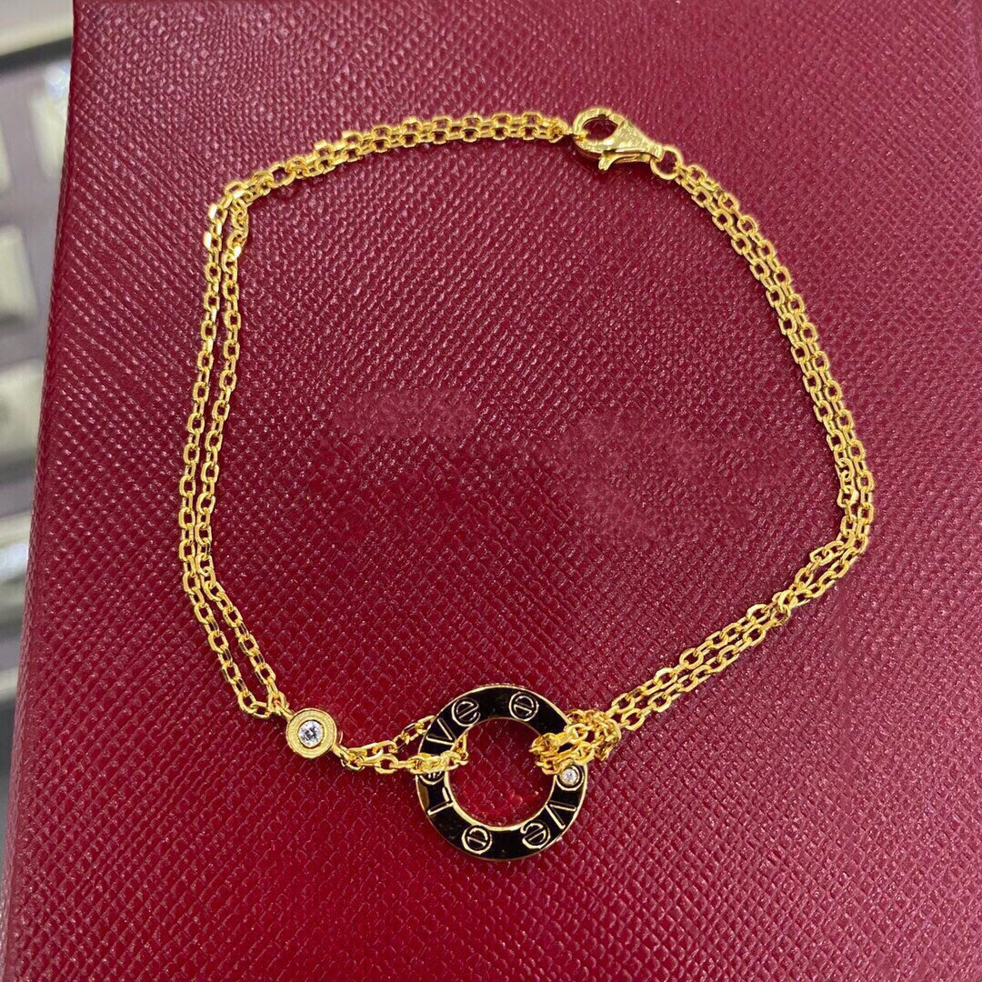 [Stellar Jewelry]LOVE BRACELET 2 DIAMOND