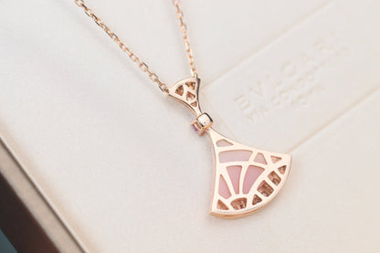 [Stellar Jewelry]DREAM NECKLACE PINK MOP DIAMOND