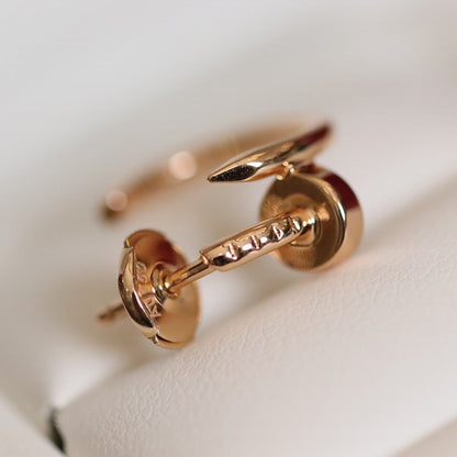 [Stellar Jewelry]JUSTE EARRINGS PINK GOLD