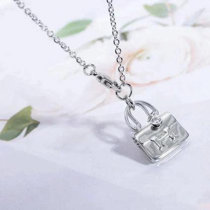 [Stellar Jewelry]AMULETTE PEDANT SILVER NECKLACE