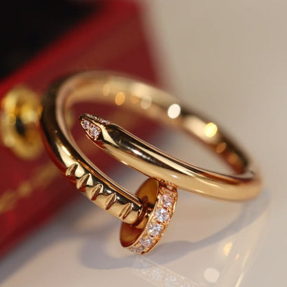 [Stellar Jewelry]JUSTE RING 2.65MM GOLD DIAMOND