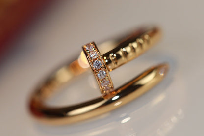 [Stellar Jewelry]JUSTE RING 2.65MM GOLD DIAMOND