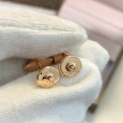 [Stellar Jewelry]DREAM EARRINGS 3 MOTIFS ONYX MOP PINK GOLD