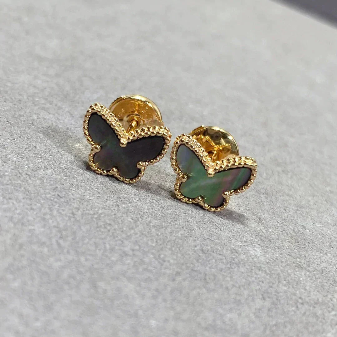 [Stellar Jewelry]BUTTERFLY DARK MOP  EARRINGS