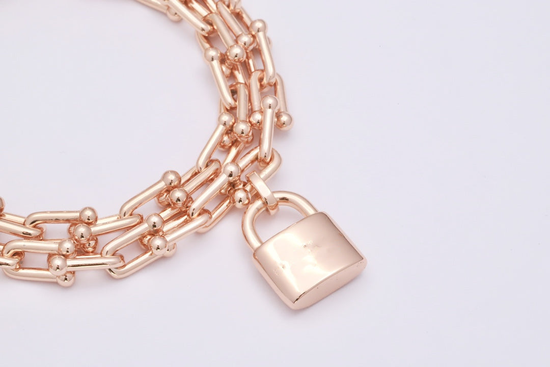 [Stellar jewels]HARDWEAR WRAP PINK GOLD BRACELET