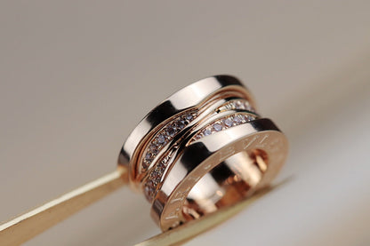 [Stellar Jewelry]ZERO 1 PINK GOLD DIAMOND NECKLACE