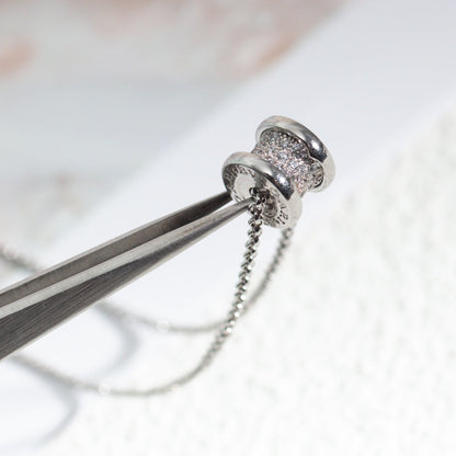 [Stellar Jewelry]ZERO 1 SILVER DIAMOND NECKLACE