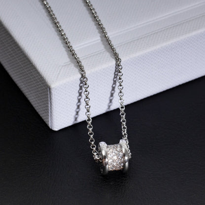 [Stellar Jewelry]ZERO 1 SILVER DIAMOND NECKLACE