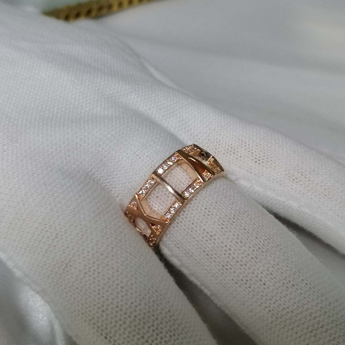 [Stellar jewels]ATLAS LARGE OPEN DIAMOND RING