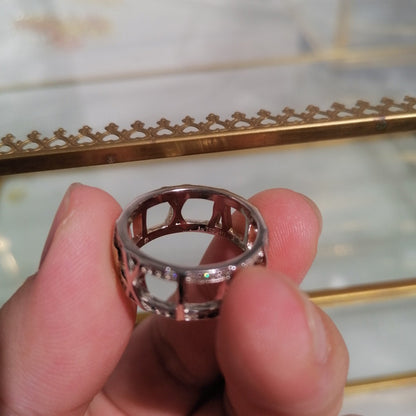 [Stellar jewels]ATLAS LARGE OPEN DIAMOND RING