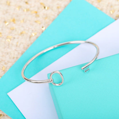 [Stellar jewels]KEY WIRE OVAL BRACELET