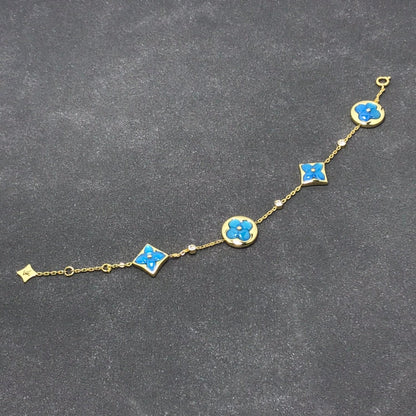 [Stellar Jewelry]STAR AND SUN TURQUOISE 4 MOTIFS 3 DIAMONDS