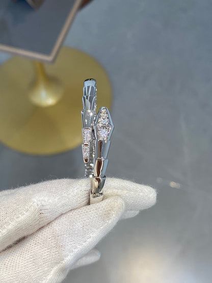 [Stellar Jewelry]SERPENTI BRACELET DIAMONDS SILVER