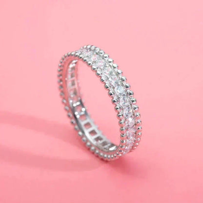 [Stellar Jewelry]PERLEE DIAMOND SILVER RING