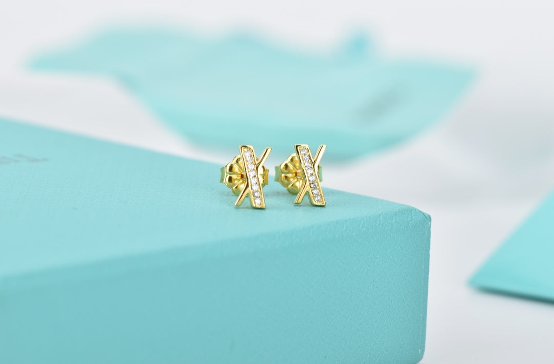 [Stellar jewels]ATLAS DIAMOND STUD EARRINGS