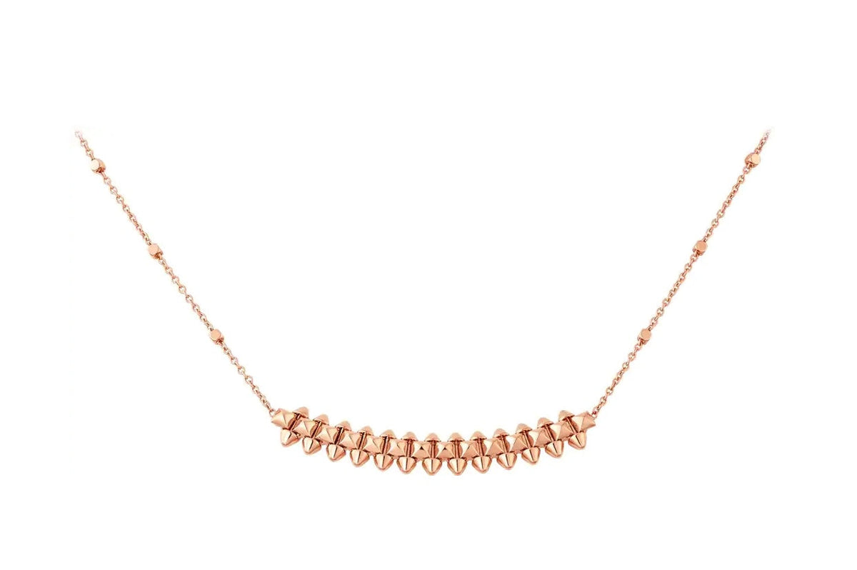 [Stellar Jewelry]CLASH PINK GOLD NECKLACE