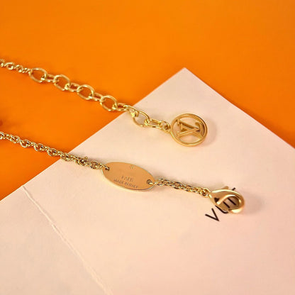 [Stellar Jewelry]LOGO STAR MOTIF GOLD BRACELET