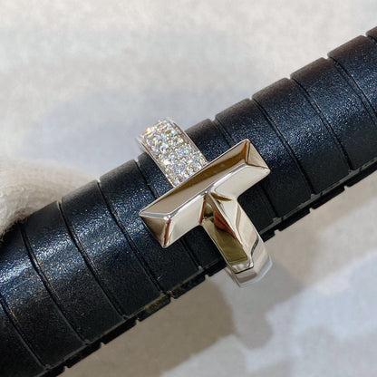 [Stellar jewels]T WIRE MEDIUM DIAMOND RING