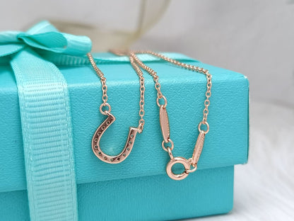 [Stellar jewels]U PEDANT DIAMOND NECKLACE