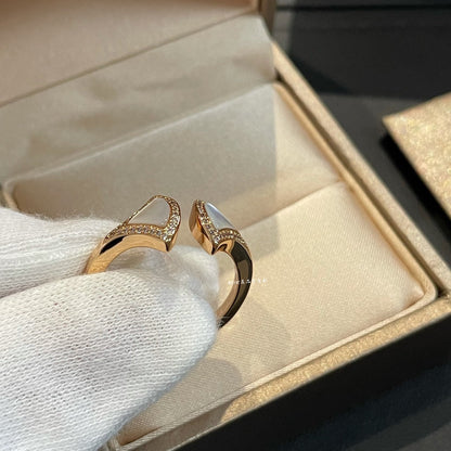 [Stellar Jewelry]DREAM MOP DIAMOND OPEN RING