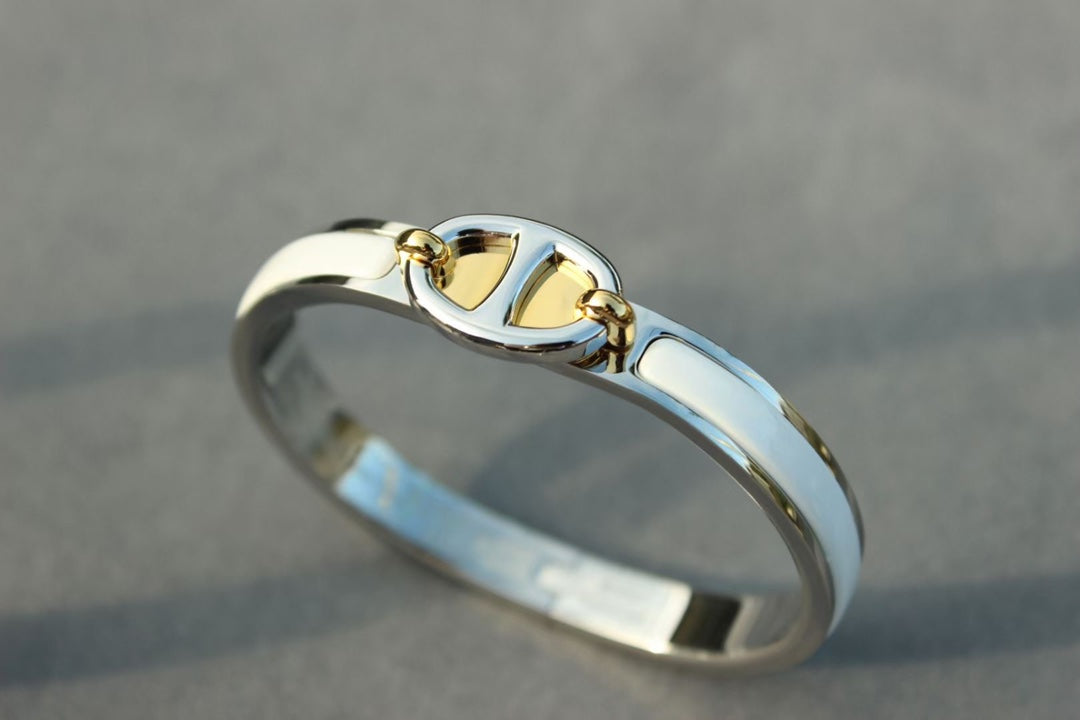 [Stellar Jewelry]CLIC CHAINE SILVER BRACELET