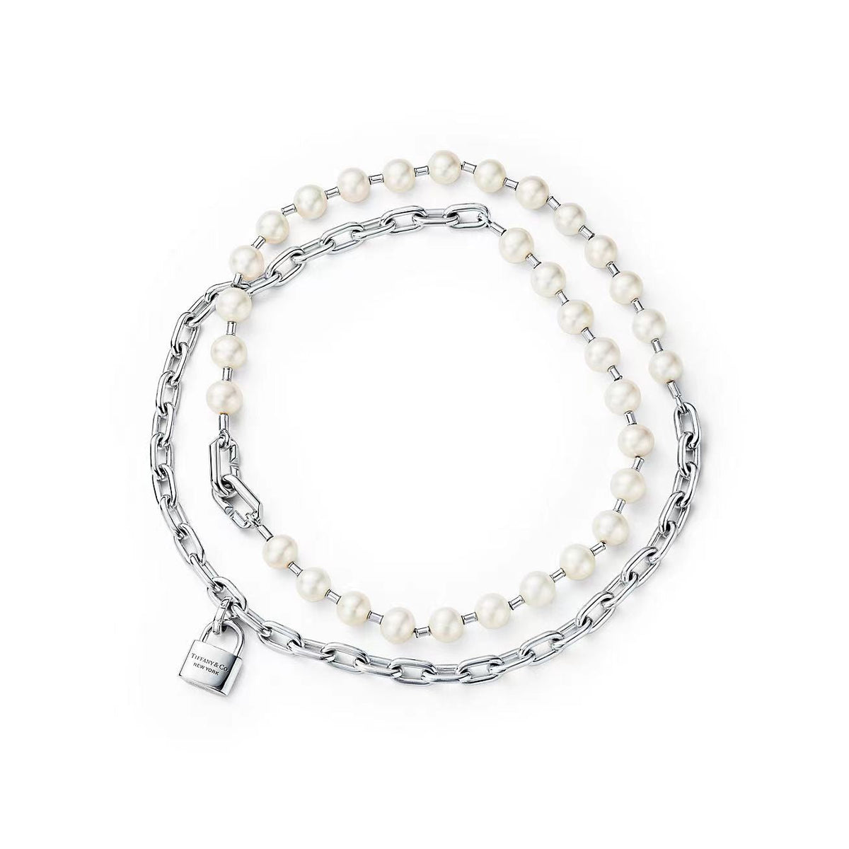 [Stellar jewels]HARDWEAR PEARL WRAP NECKLACE