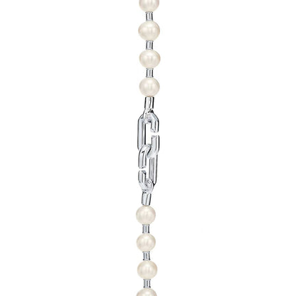 [Stellar jewels]HARDWEAR PEARL WRAP NECKLACE